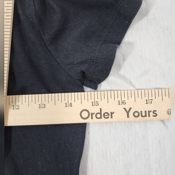 BELLA + CANVAS I'M WITH THE BEARD WOMEN'S TSHIRT SMALL BLACK - Picture 7 of 8